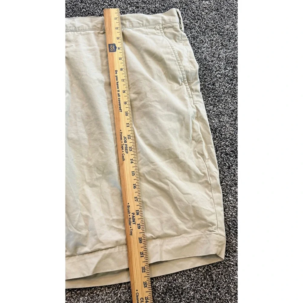 Polo Ralph Lauren Mens Stretch Classic Fit Chino Shorts Tan Khaki Size 50B 50G